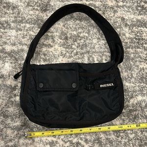 Diesel Y2K Nylon Reversible Shoulder Bag